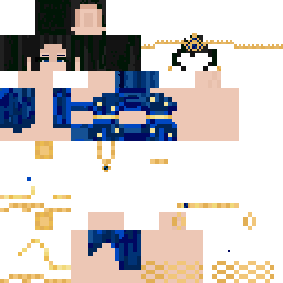 Ancient Blue queen skin
