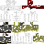 A simple skeletal pirate Steve skin