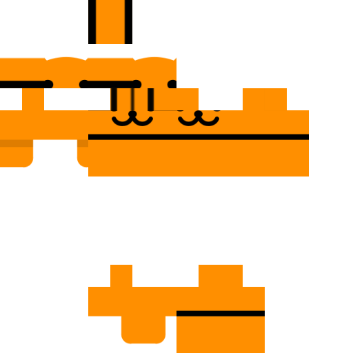 ATCHOOO UHD Orange Neko skin