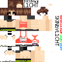athlete girl JPN skin
