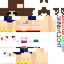 athlete girl UK skin