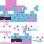 Axolotl (blue+pink) with Tail skin