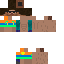 Beach steve with sunglasses skin