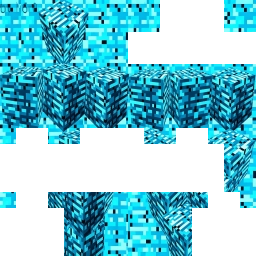 Bedrock azul skin