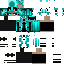 black and cyan by llilty skin