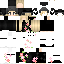 blondy girl with flowers by llilty skin
