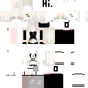 Bloody Blonde Haired Girl+Crosses ★ skin