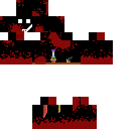 bloody demon skin