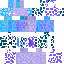 Blue and gray skin