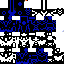 Blue Cyborg skin