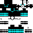 Blue Demon eyes skin