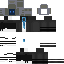 Blue Robot – Minecraft Skin