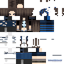Blue Scene Girl ★ skin