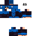 Blue Suit Invincible - Not 3D eyes skin