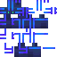 Blue veins skin