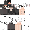 Bunny from skinned skin