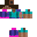 caguei nas calças skin