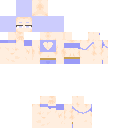Color: periwinkle as a human skin