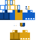 Cool dude I made Pixel by pixel it skin
