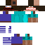 Creepiest steve in history skin
