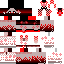 Crimson flower skin