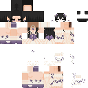 Custom purple girl (only skin tone) skin