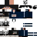 Dark blue jacket skin