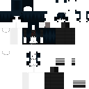 Emo Girl W/ Blue Hair 2 ★ skin