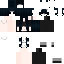 Emo Girl W/Blue Hair Color Vers 3 ★ skin