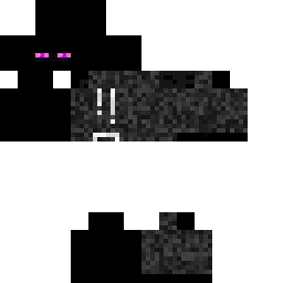 Enderman with sweatshirt skin
