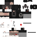 Extremely cute girl skin