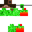 Fire Creeper Steve skin