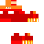 Fire crimson opulence skin