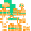 Fire skull skin