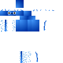 funny axolotl blue skin