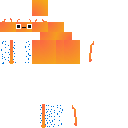 funny axolotl orange skin