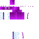 funny axolotl pruple skin