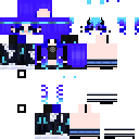 Girl with horns skin