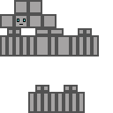 Gray Robot skin