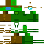 green among skin