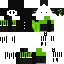 green clownpierce skin