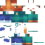 Green fox skin