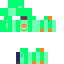 Green man skin