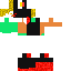 Half Demon Half Angel Steve skin