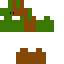 half green half  brown block guy?!? skin