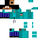 Herobrine DJ and Grace studioz skin