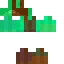 Herobrine on my side v2 skin