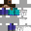 herobrine with powers V3 skin