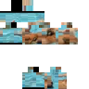 He’s chomping the water! skin
