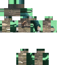He’s sticking is butt up in the air skin
